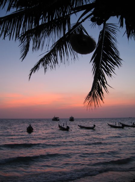 Island Sunset in Thailand