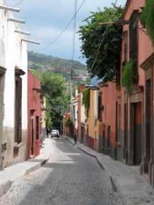 Pretty Mexican Street? No, I hate cobblestones.